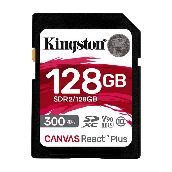 .128GB  SDXC Card (Class 10) UHS-II , U3, Kin..