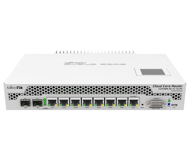 Mikrotik Cloud Core Router CCR1009-7G-1C-1S+PC