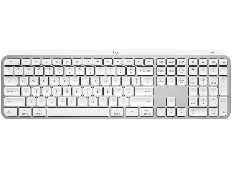 Wireless Keyboard Logitech MX Keys S, Ultra thin, Premium typing, Metal plate, F-keys, Backlit, 10M,