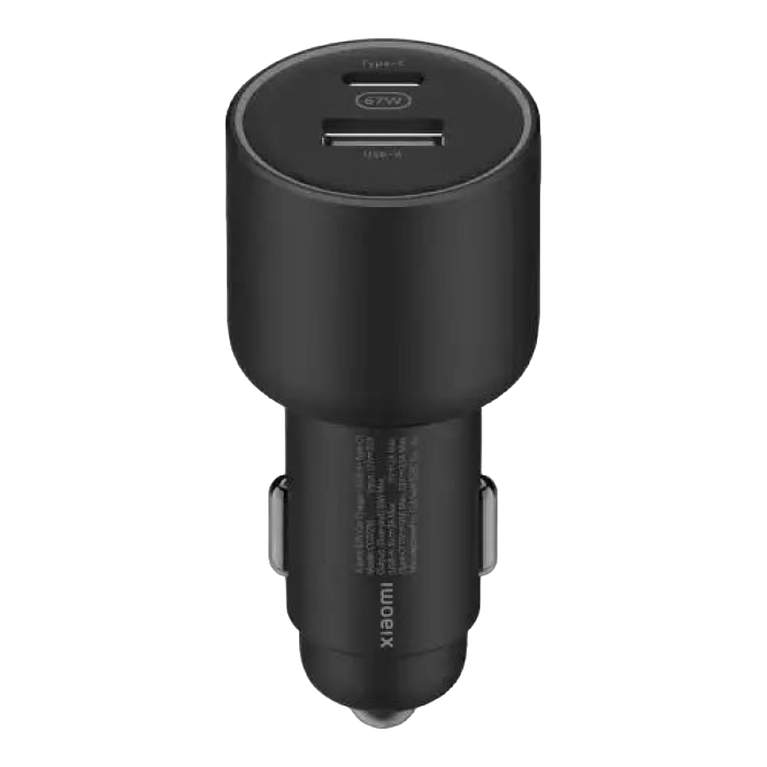 Xiaomi Car Charger 67W, Type-C, CC07ZM, Black..