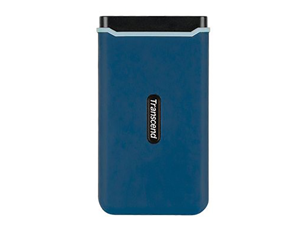 Cumpara  Unități HDD și SSD externe - .500GB  Transcend Portable SSD ESD370C Navy B..