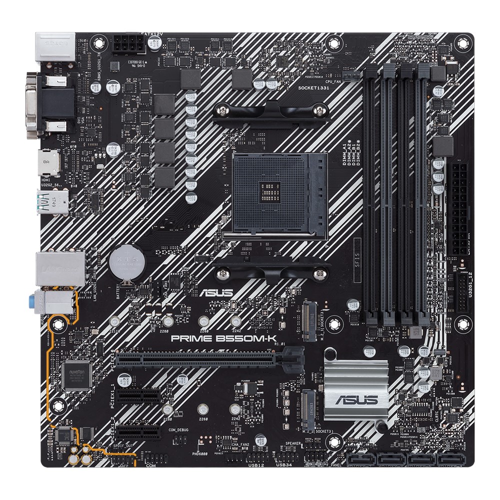 Cumpara  Plăci de bază - MB AM4 Asus PRIME B550M-K  mATX..