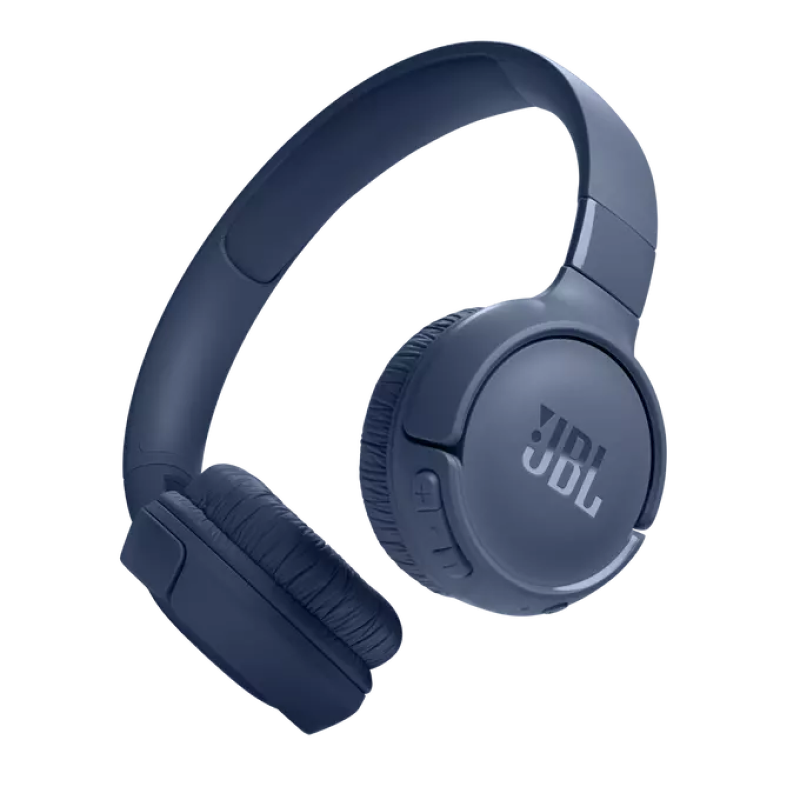Headphones  Bluetooth  JBL T520BT, Blue, On-ear