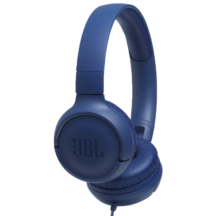 Cumpara  Casti audio - Headphones  JBL T500 Blue, On-ear...