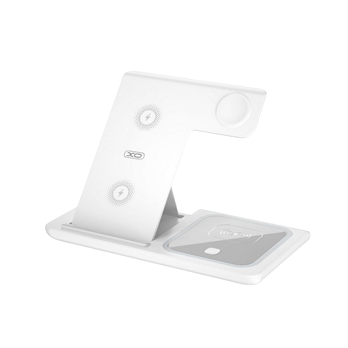 Cumpara  Incarcatoare și Powerbank - Wireless Charger XO, 3in1, WX023, White (appl..