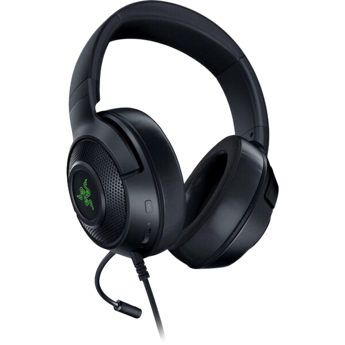 Игровые наушники / гарнитура Razer Kraken V3 X, USB, Чёрный