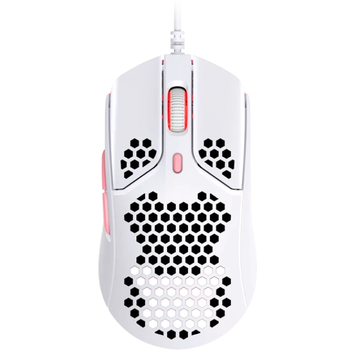 Игровая мышь HyperX Pulsefire Haste, Белый/Розовый