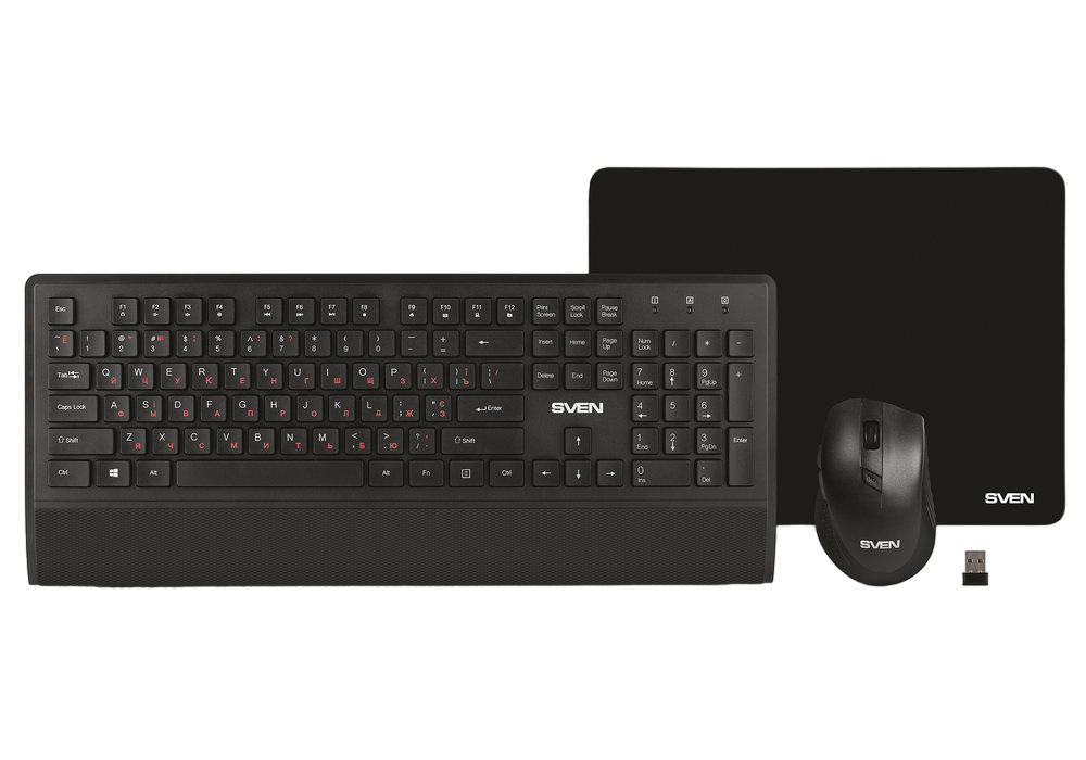 Cumpara  Tastaturi - Wireless Keyboard & Mouse & Mouse Pad SVEN KB..