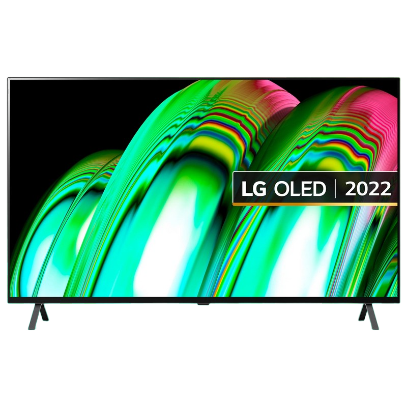 65" OLED SMART TV LG OLED65A26LA, Perfect Black, 3840 x 2160, webOS, Black