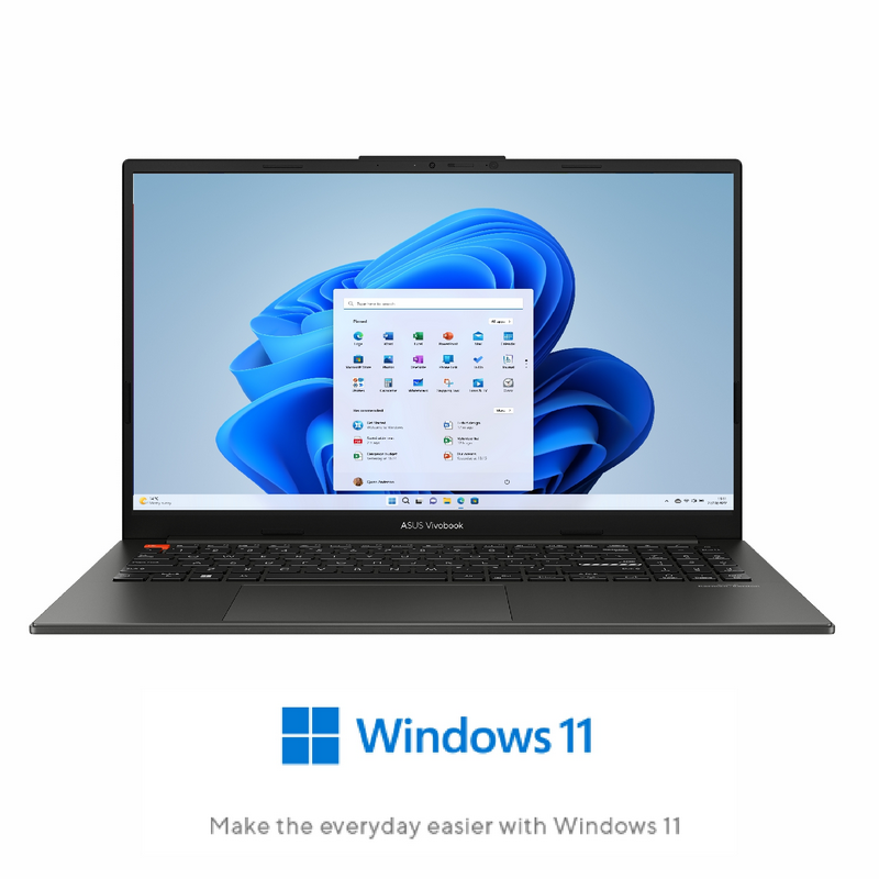 Ноутбук 15,6" ASUS Vivobook S 15 OLED K5504VA, Solar Blue, Intel Core i5-13500H, 16Гб/512Гб, Windows 11 Home