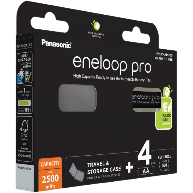 Cumpara  Батарейки - AAA  Eneloop PRO 930mAh, Blister*4, with Batt..