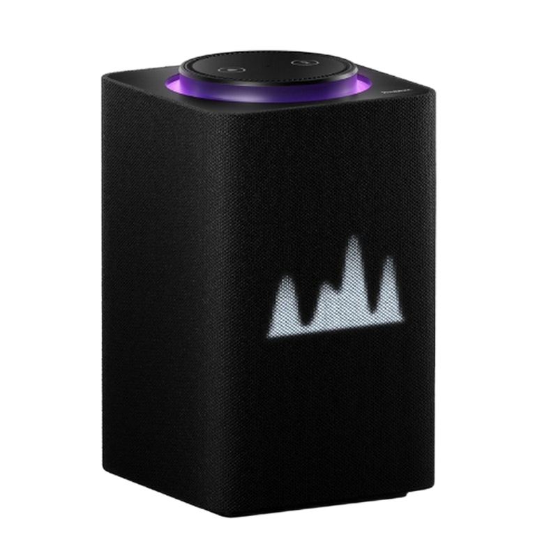 Yandex station MAX with ZIGBEE YNDX-00052K, Black.