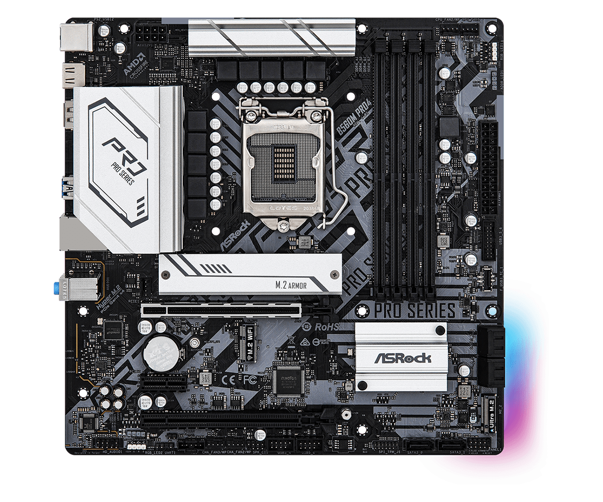 Cumpara  Plăci de bază - MB S1200 ASRock B560M PRO4  mATX..