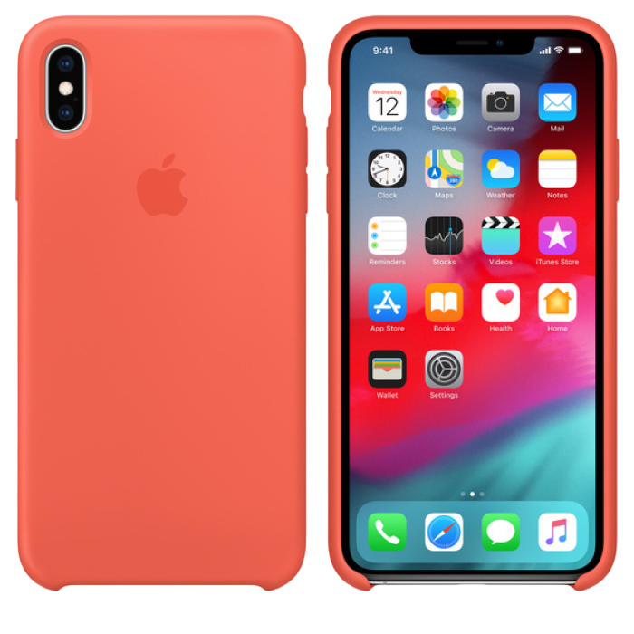 Original iPhone XS Max Silicone Cas..