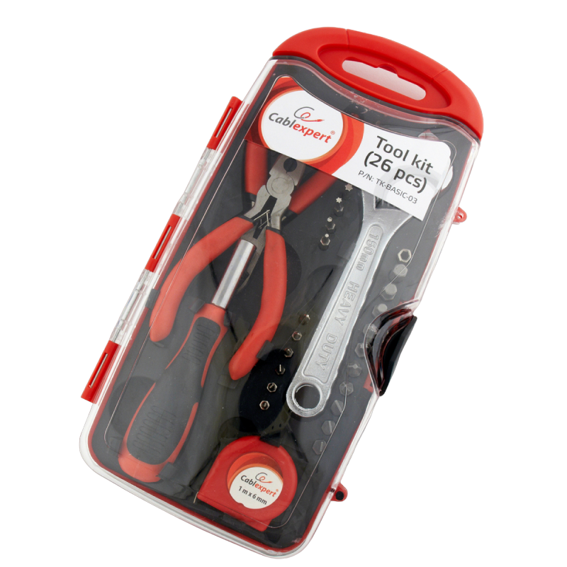 Universal Tool Kit Cablexpert (26 pcs), TK-BASIC-03