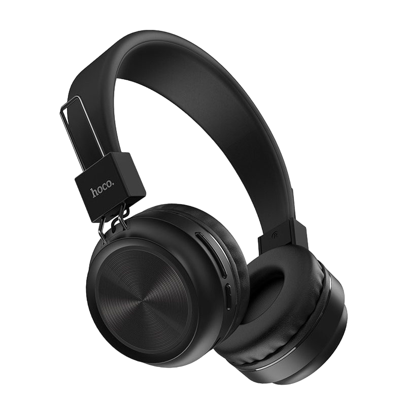 Bluetoth Headphones Hoco W25 Black, with Microphone