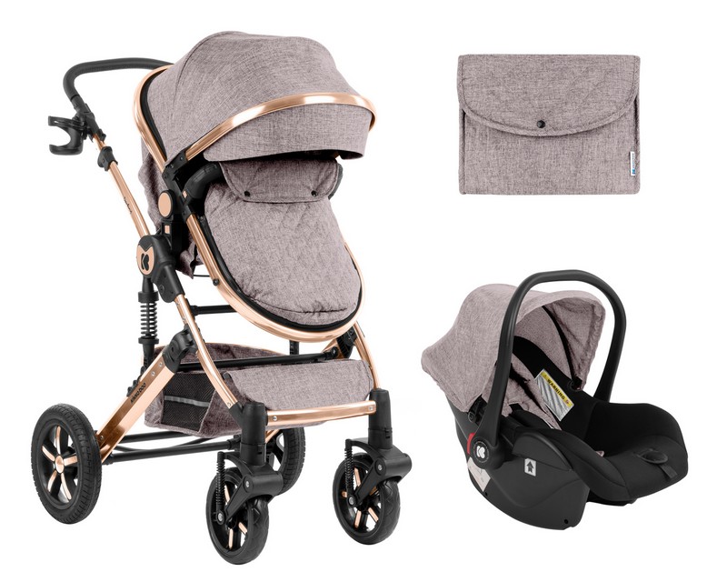 Stroller Kikka Boo 3 in 1 Darling Beige..