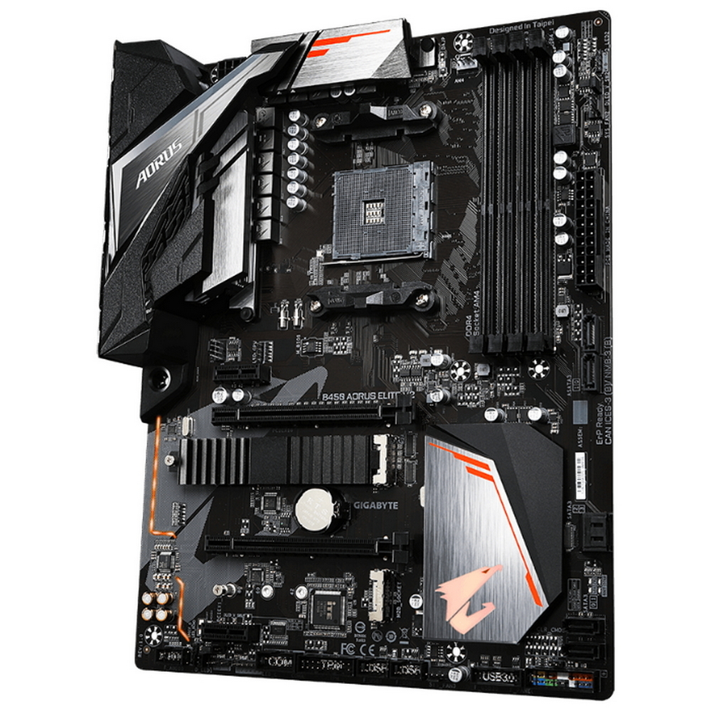 Cumpara  Plăci de bază - MB AM4 Gigabyte B450 AORUS ELITE V2 1.0  ATX..