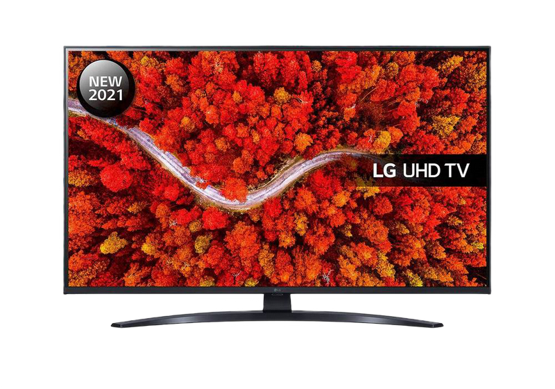 82" LED TV LG 82UP81006LA, Black (3840x2160 UHD, SMART TV, DVB-T2/C/S2)