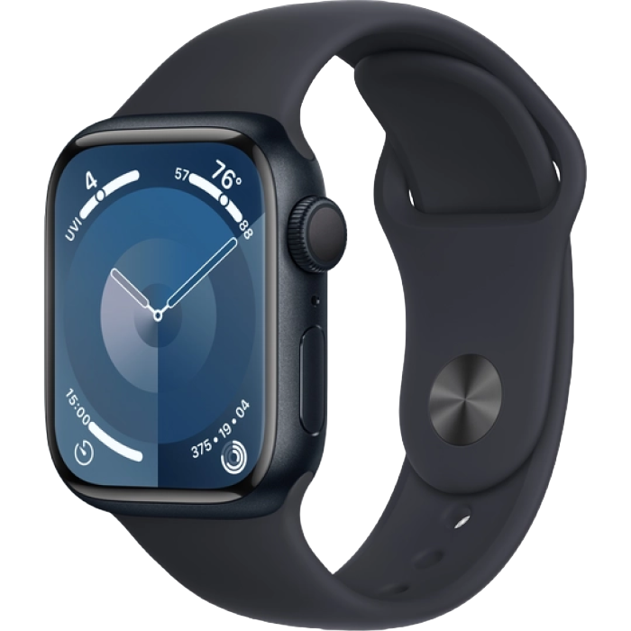 Apple Watch Series 9 GPS, 41mm Midnight Alumi..