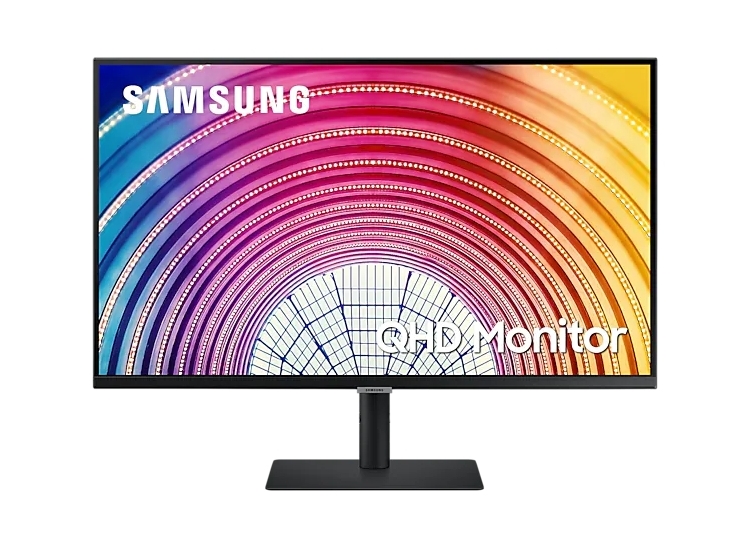 31,5" Монитор Samsung S32A600NWI, VA 2560x1440 WQHD, Чёрный