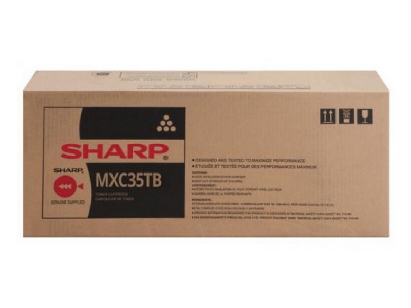 Toner Sharp MX-C35TB, Black