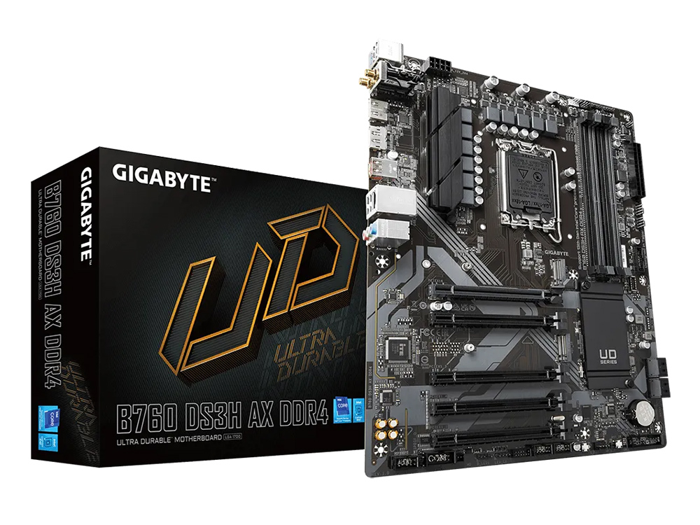 Cumpara  Plăci de bază - MB S1700 Gigabyte B760 DS3H AX  ATX..