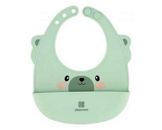 Silicone bib Kikka Boo Mint..