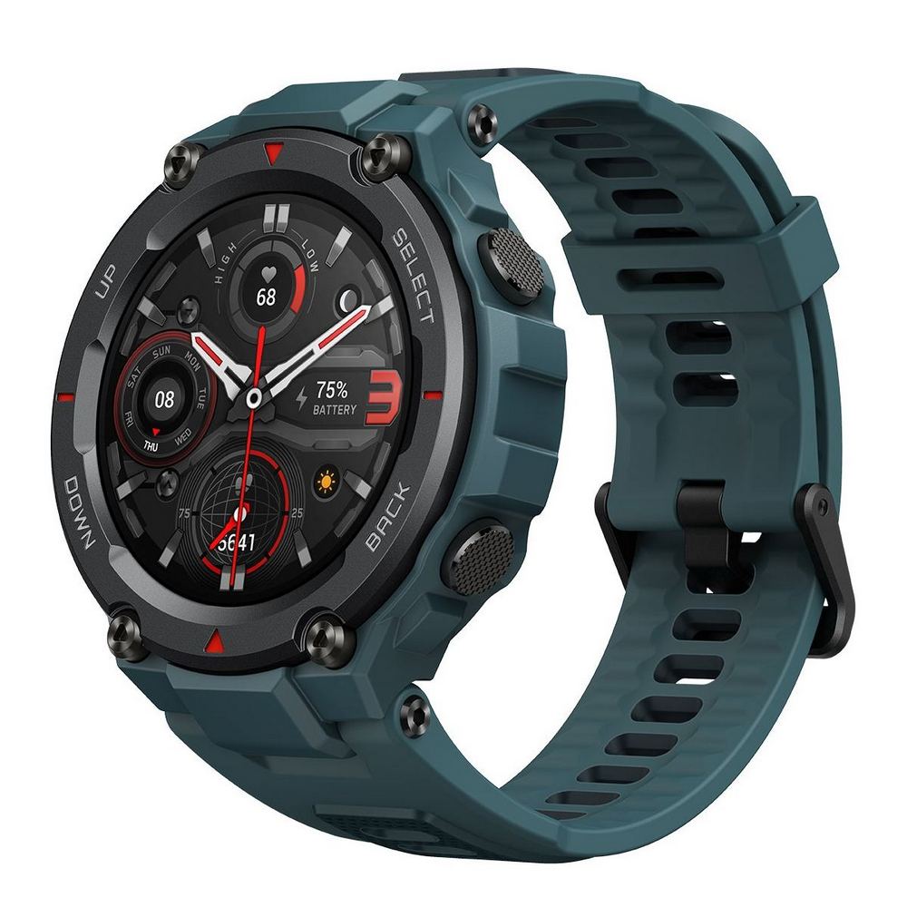 Cumpara  Ceasuri inteligente - Xiaomi Amazfit T-Rex Pro, Steel Blue..