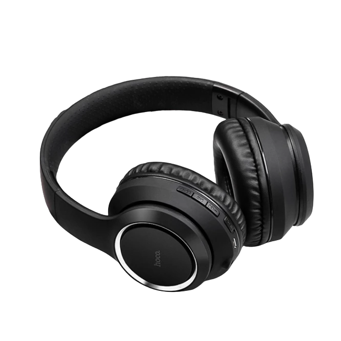 Bluetoth Headphones Hoco W28 Black, with Microphone