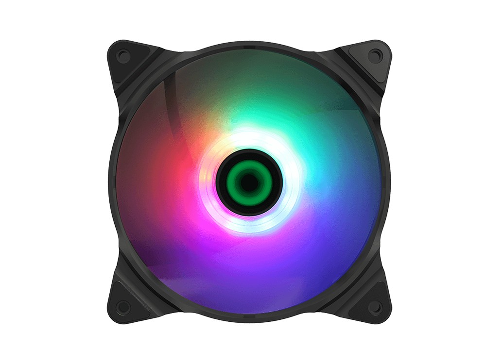 Cumpara  Ventilatoare pentru PC - PC Case Fan GAMEMAX FN-12Rainbow-C2, 120mm, A..