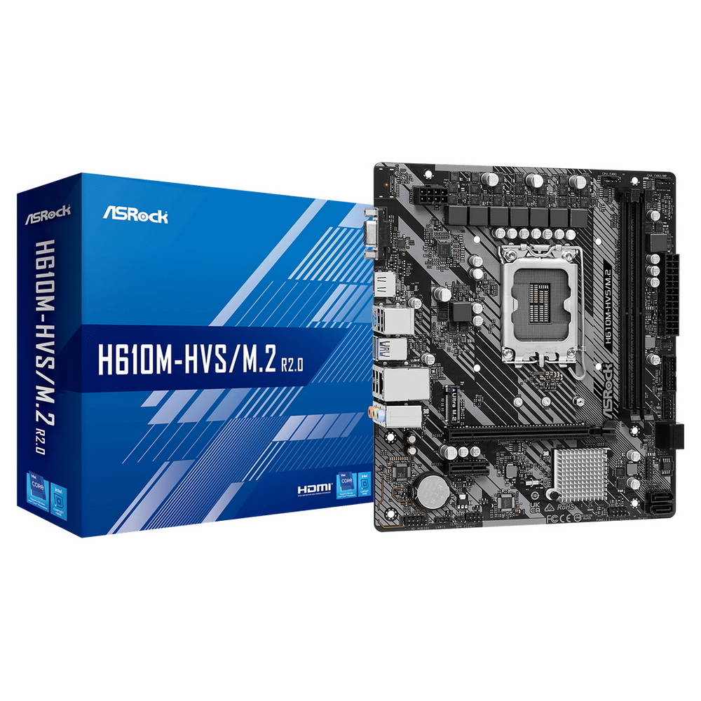 MB S1700 ASRock H610M-HVS/M.2 R2.0  mATX..