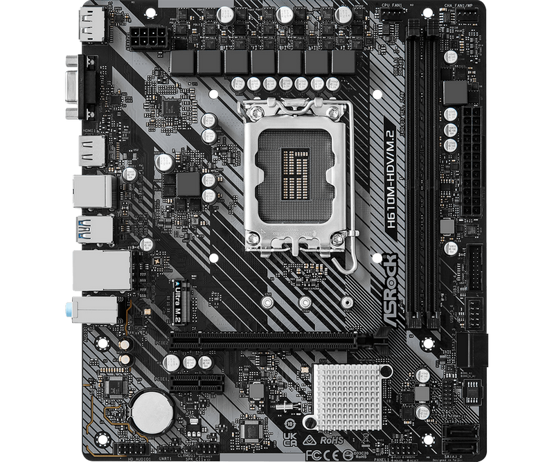 MB S1700 ASRock H610M-HDV/M.2 R2.0  mATX..