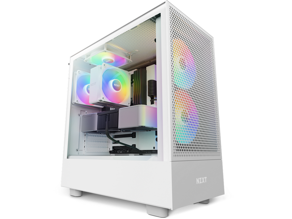 Case ATX NZXT H5 Flow RGB, 1xUSB 3...
