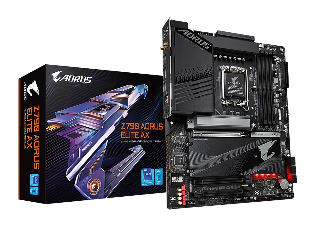 Cumpara  Plăci de bază - MB S1700 Gigabyte Z790 AORUS ELITE AX  ATX..