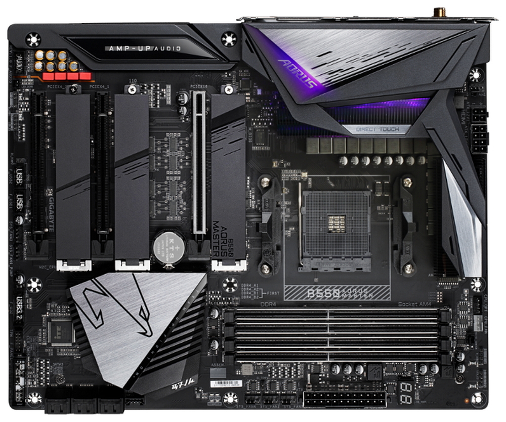 Cumpara  Plăci de bază - MB AM4 Gigabyte B550 AORUS MASTER 1.0 ATX..