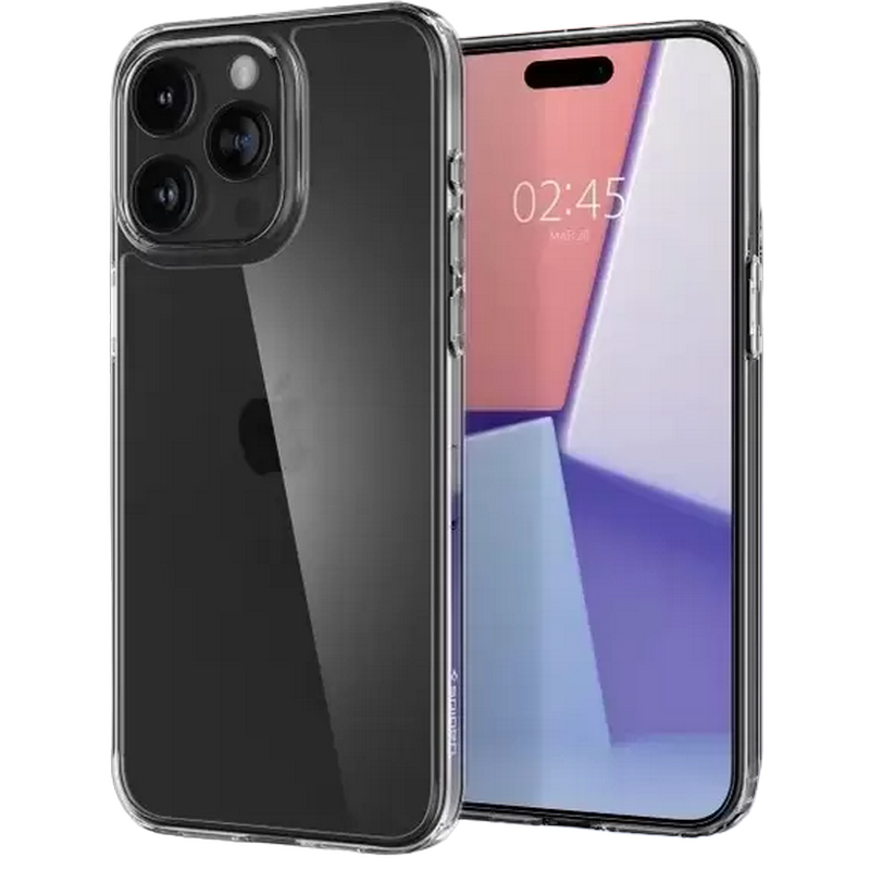 Spigen iPhone 15 Pro, Airskin Hybrid, Crystal Clear