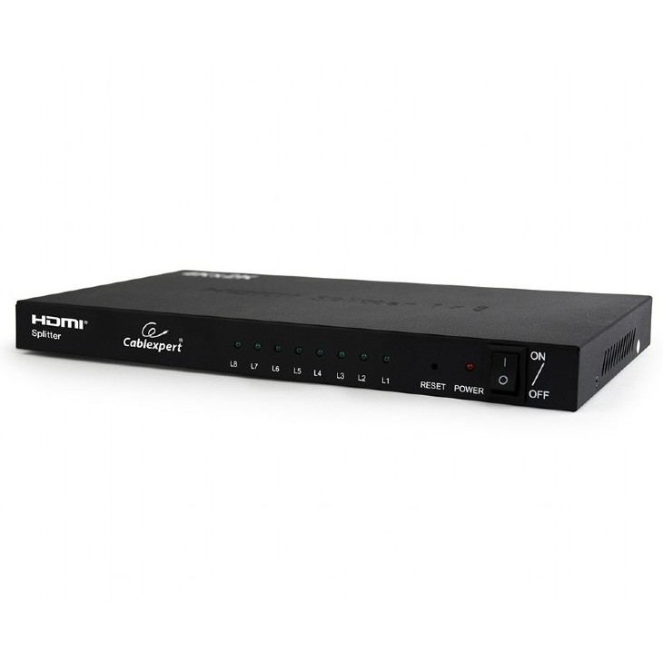 Splitter  HDMI Cablexpert DSP-8PH4-03, 8 ports