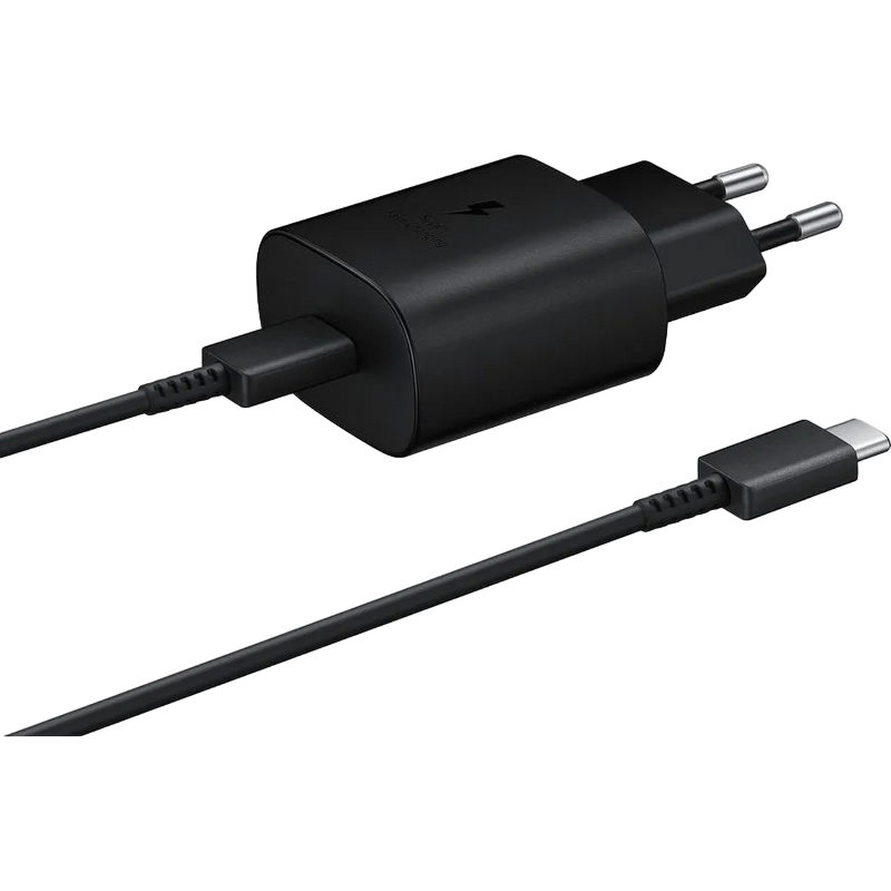 Original Sam. EP-TA800, Fast Travel Charger 25W PD, Black
