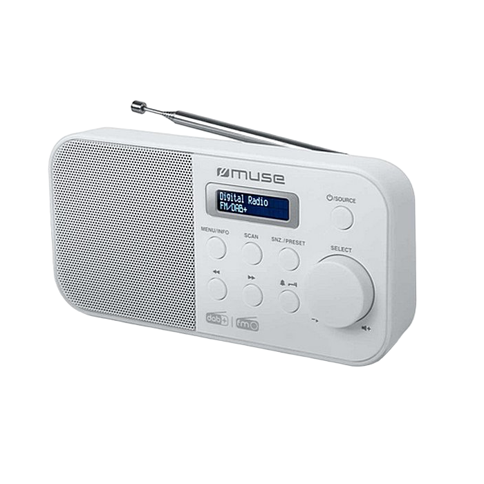 Cumpara  Boxe - MUSE M-109 DBW, Tuner DAB+, FM PLL Radio, Whi..