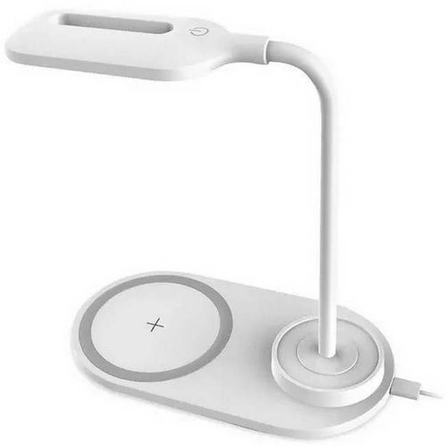 Platinet Desk Lamp Wirless Charger 5W White [..