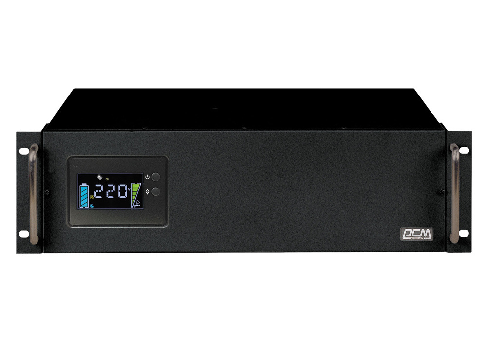 Cumpara  UPS / Acumulatoare - UPS PowerCom KIN-2200AP 2200VA/1760W, Rack 3U..