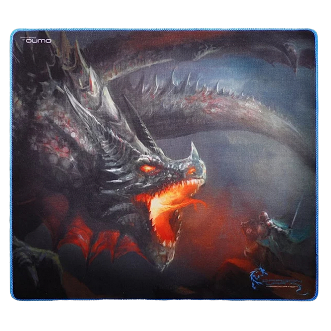 Игровой коврик для мыши QUMO Single Warrior, Large, Разноцветный