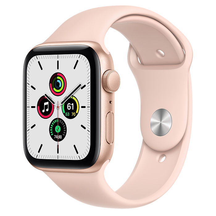 Cumpara  Ceasuri inteligente - Apple Watch SE 44mm Aluminum Case with Pink S..