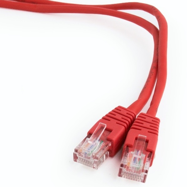 Cumpara  Cabluri, conectori, unelte - 0.25m, Patch Cord  Red, PP12-0.25M/R, Cat.5E,..