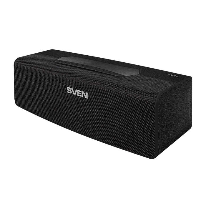 Speakers SVEN "PS-192", Black, 16W, Bluetooth, FM, USB, microSD, 2400mA*h
