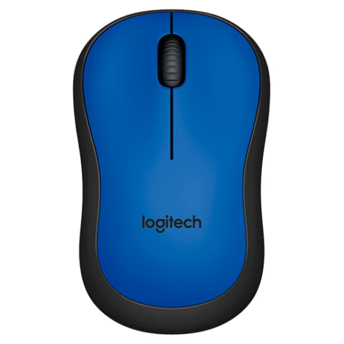 Wireless Mouse Logitech M220 Silent, Optical, 1000 dpi, 3 buttons, Ambidextrous, 1xAA, Blue