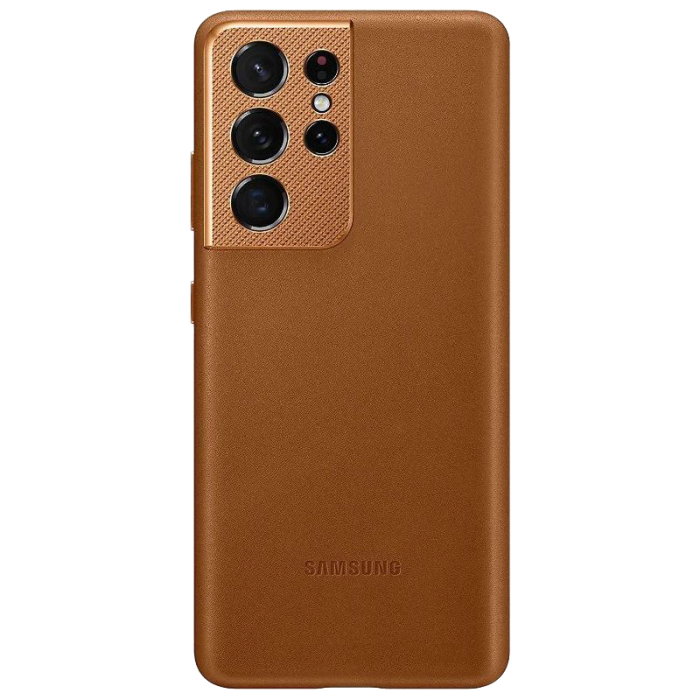 Original Sam. Leather cover Galaxy S21 Ultra, Brown