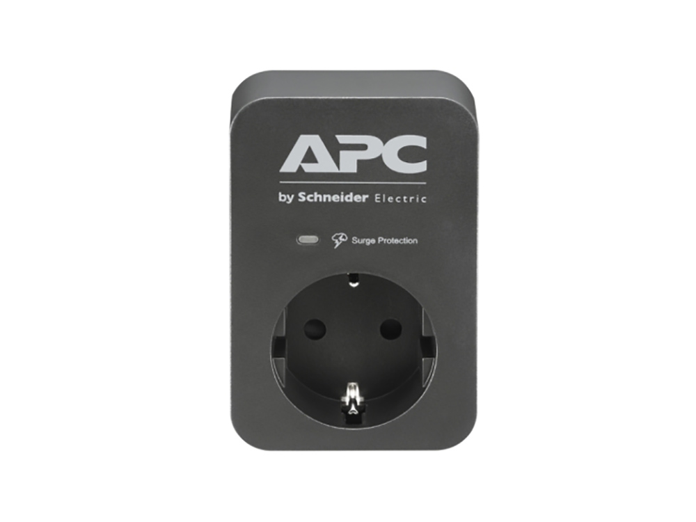 APC PME1WB-RS Essential SurgeArrest 1 Outlet Black 230V Russia