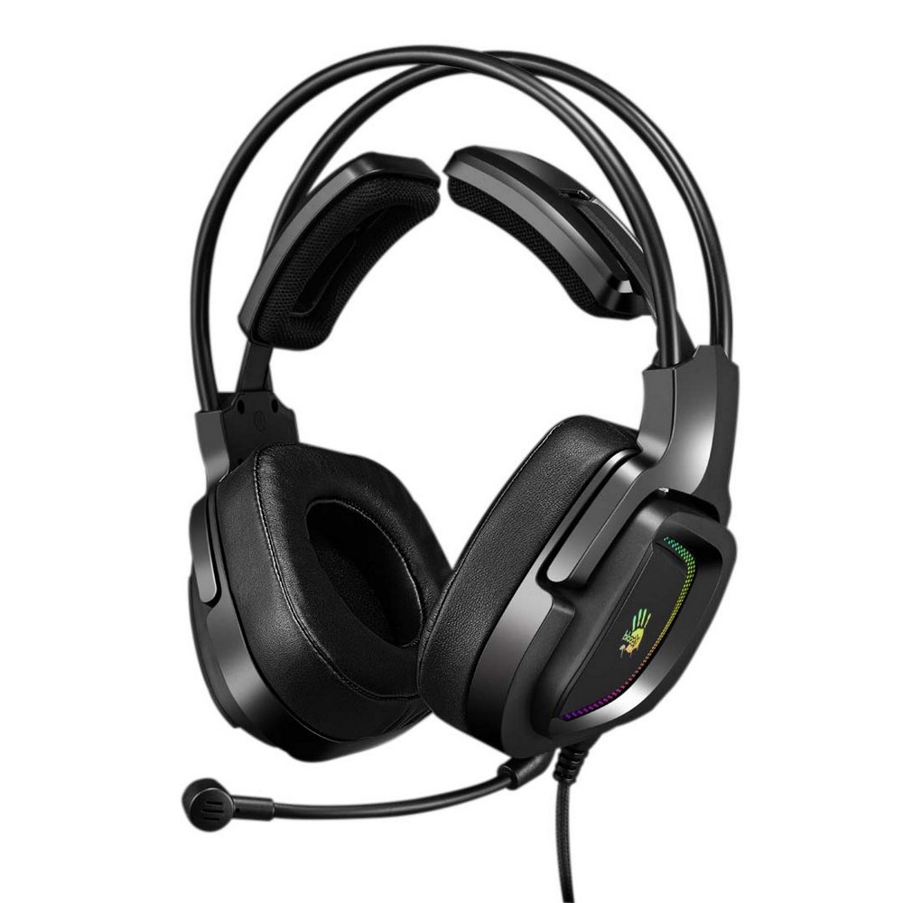 Игровые наушники / гарнитура Bloody G575p, Проводной аналоговый, Чёрный